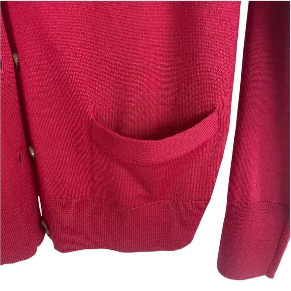 Halogen Pink Button Down Cardigan Sz L - Picture 4 of 9